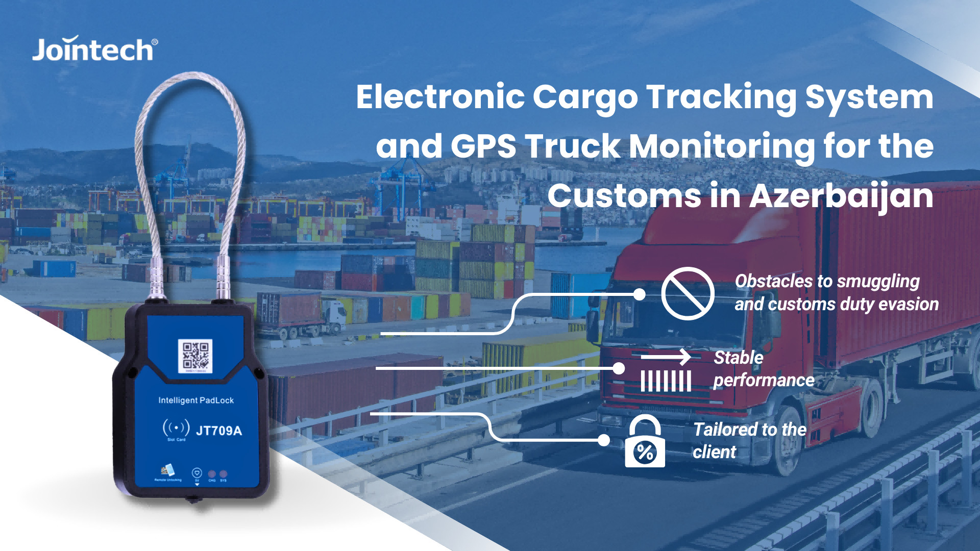 son şirket davası hakkında Azerbaycan Gümrükleri için Elektronik Kargo İzleme Sistemi ve GPS Kamyon İzleme