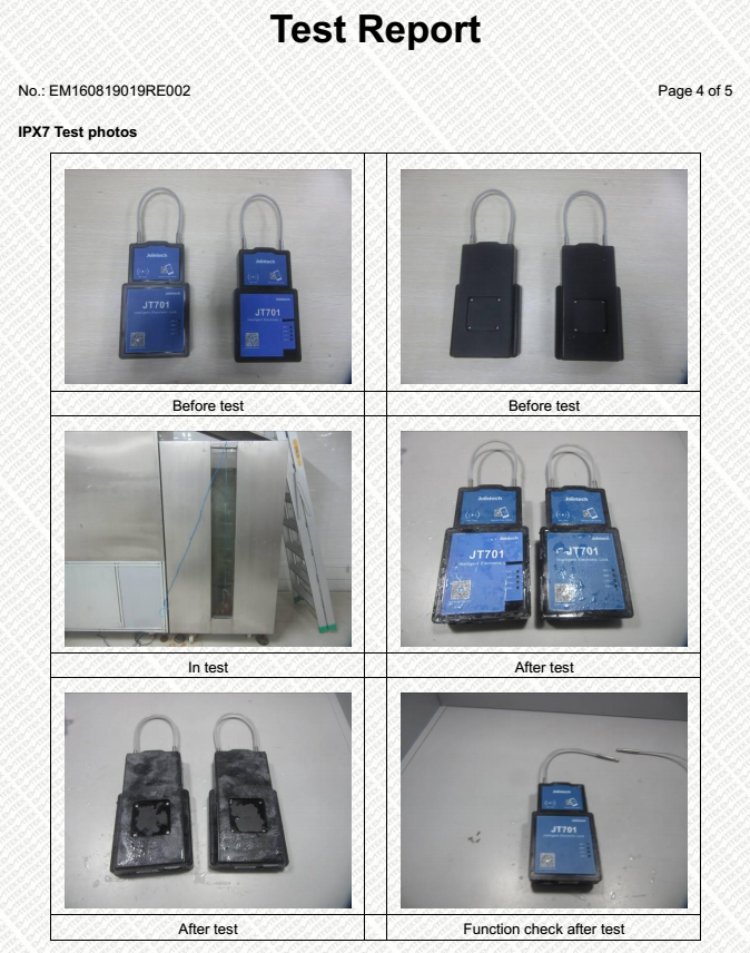 Su ge&ccedil;irmez Akıllı Elektronik Kilit Soğuk Zincir Sıcaklık İzleme Cihazları ISO9001 19