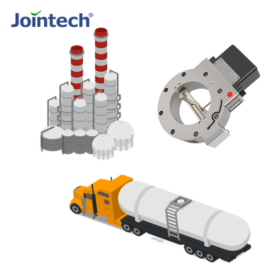 Oil Tanker Transportation Monitoring Anti-fuel Theft Device Smart Electronic Tank Unloading Valve Lock