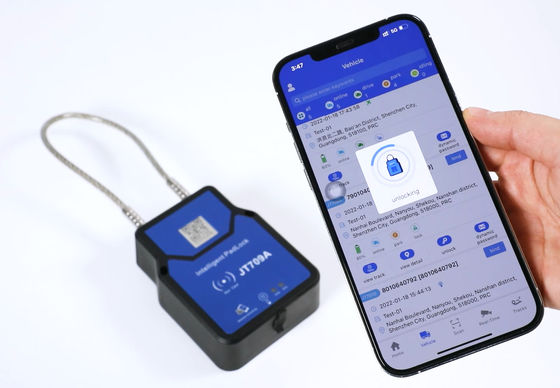 Jointech JT709A Konteyner Kamyonu Gerçek Zamanlı Konum Takibi Akıllı GPS Kilidi
