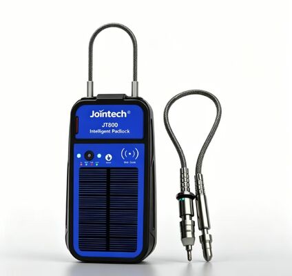 JT 800 Yapay zeka ile çalışan akıllı elektronik kilit Gerçek zamanlı izleme su geçirmez uzaktan kumanda GPS izleyici kilit