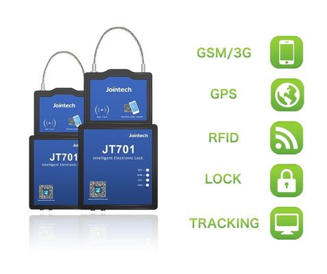 JT701 Kamyon, Rel ve Konteyner Güvenlik İzleme için Jointech Heavy Duty GPS Kargo Kilit
